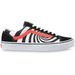 Vans Unisex Swirl Style 36 Shoes - Black / Fiery Coral Just For Sports