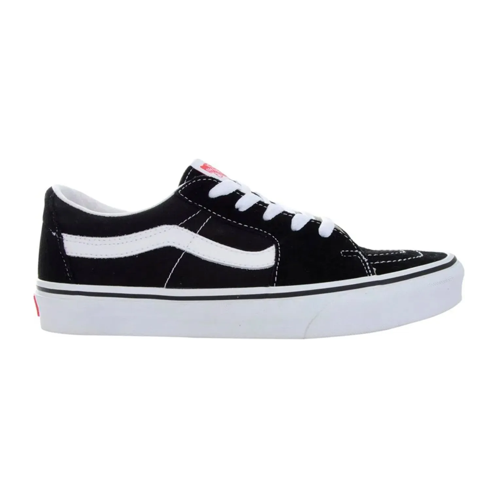 Vans Unisex UA Sk8 Low Shoes - Black / White — Just For Sports