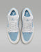 Nike Women's Air Jordan 1 Low Se Shoes - Worn Blue / White / Gum Light Brown / Sail - Just For Sports