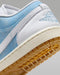 Nike Women's Air Jordan 1 Low Se Shoes - Worn Blue / White / Gum Light Brown / Sail - Just For Sports