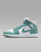 Nike Women's Air Jordan 1 Mid Shoes - White / Cannon - Just For Sports