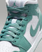 Nike Women's Air Jordan 1 Mid Shoes - White / Cannon - Just For Sports
