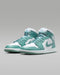 Nike Women's Air Jordan 1 Mid Shoes - White / Cannon - Just For Sports