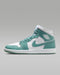 Nike Women's Air Jordan 1 Mid Shoes - White / Cannon - Just For Sports