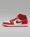 Nike Women's Air Jordan 1 Mid Se Shoes - Sail / Team Red / Varsity Red - Just For Sports
