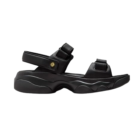 Nike Women's Jordan Deja Sandals - Black / Metallic Gold Nike Women's Jordan Deja Sandals - Black / Metallic Gold