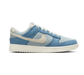 Nike Women's Dunk Low Shoes - Smokey Blue / Denim Turquoise / Ochre / Pale Ivory - Just For Sports