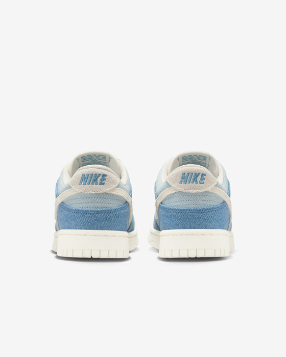 Nike Women's Dunk Low Shoes - Smokey Blue / Denim Turquoise / Ochre / Pale Ivory - Just For Sports