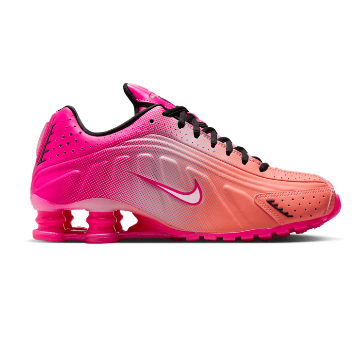Nike Women's Shox R4 Shoes - Hyper Pink / Pink Foam / Black - Just For Sports