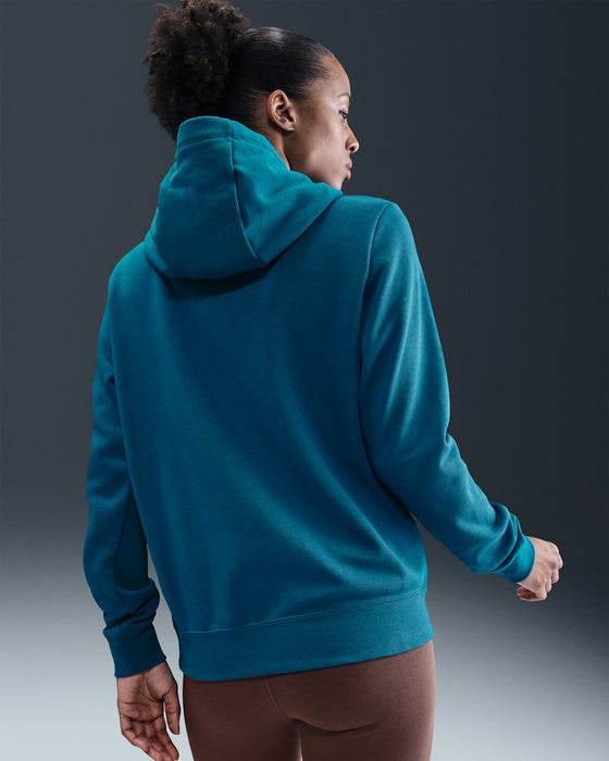 Nike Women's Nike Sportswear Club Fleece Hoodie - Green Abyss/White - Just For Sports