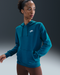 Nike Women's Nike Sportswear Club Fleece Hoodie - Green Abyss/White - Just For Sports