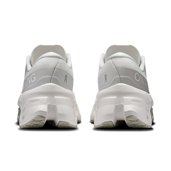 On Running Women's Cloudmonster 3 Shoes - White / Wolf