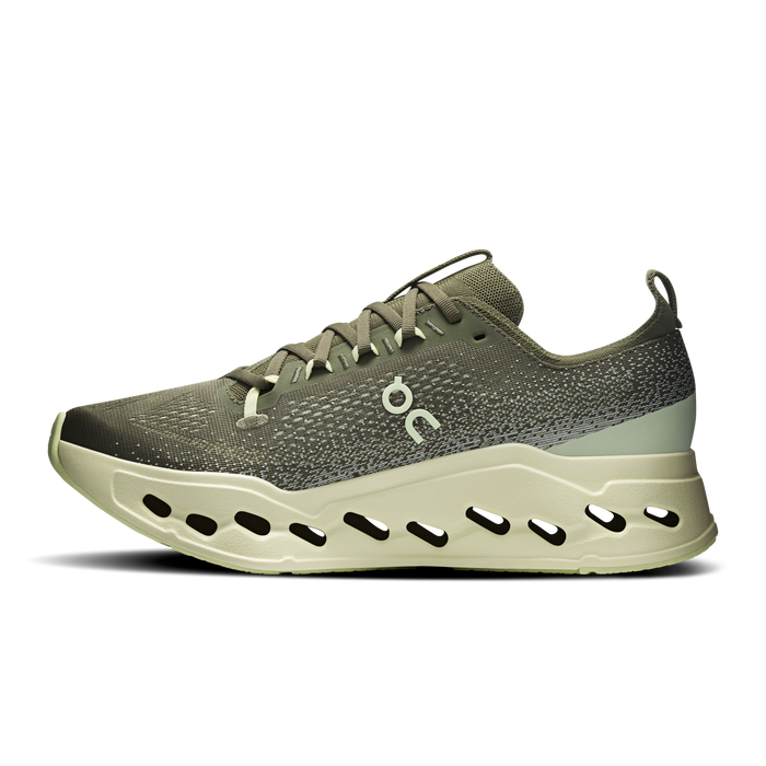 On Running Men's Cloudsurfer Max Wide Shoes - Olive / Seedling