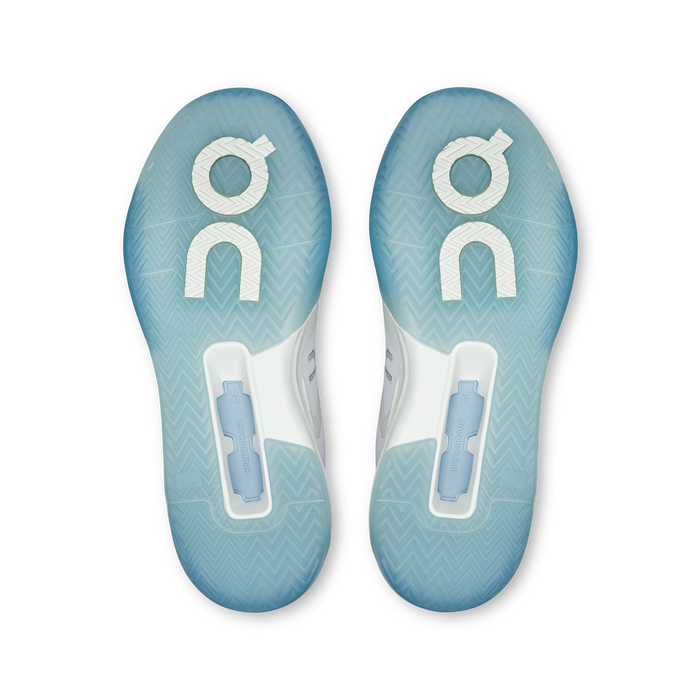 On Running Women's The Roger Advantage Pro Shoes - White / Chambray - Just For Sports