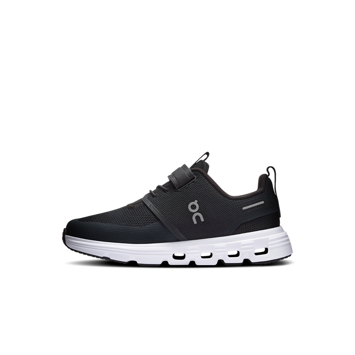 On Running Kids' Cloud Play 2 Shoes - Black / White