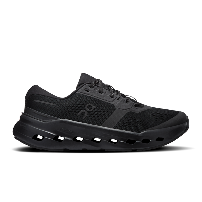 On Running Men's Cloudrunner 3 Wide Shoes - Black / Black - Just For Sports