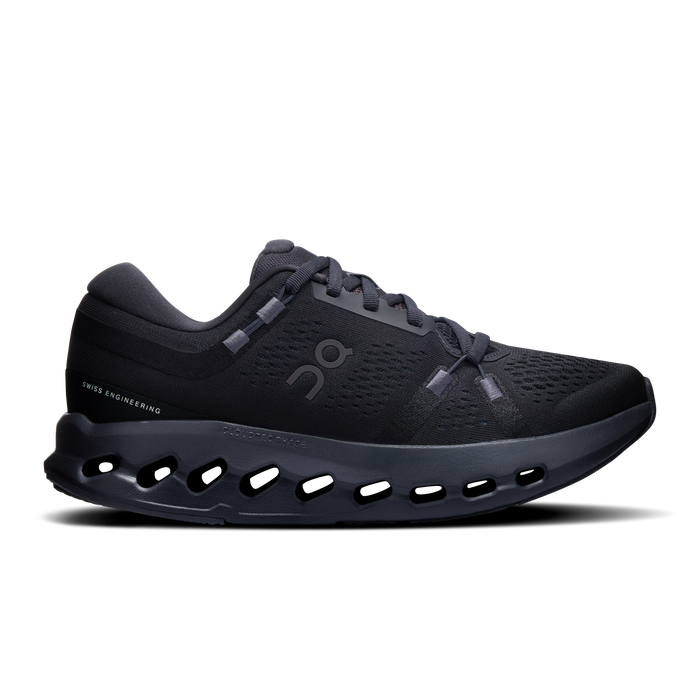 On Running Women's Cloudsurfer 2 Wide Shoes - Black / Black - Just For Sports