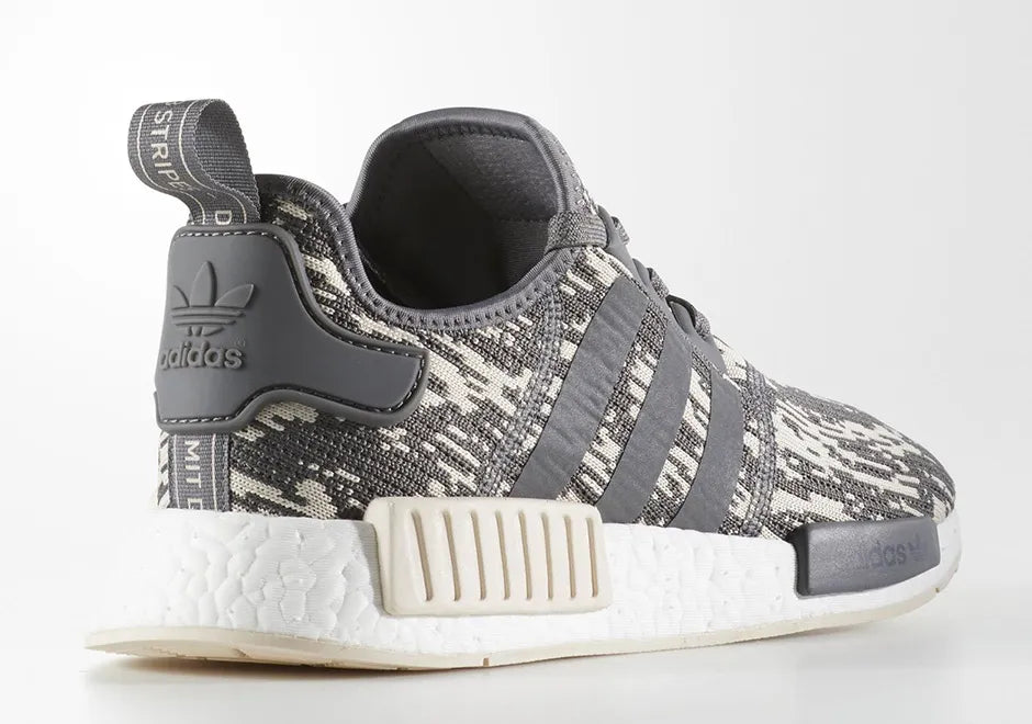 Adidas Men's Nmd R1 Shoes - Grey Four / Linen - Just For Sports