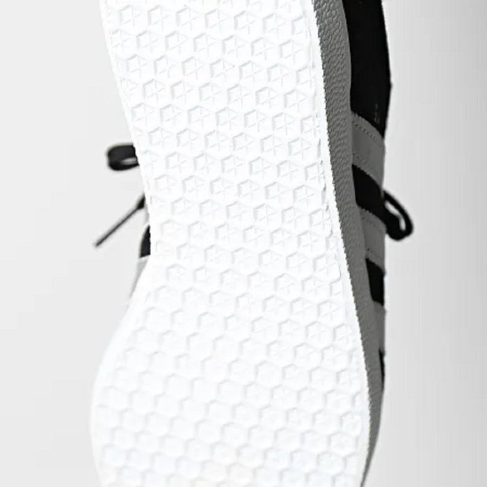 Adidas Originals Women's GAZELLE ID7007 Black Silver Metallic Footwear White