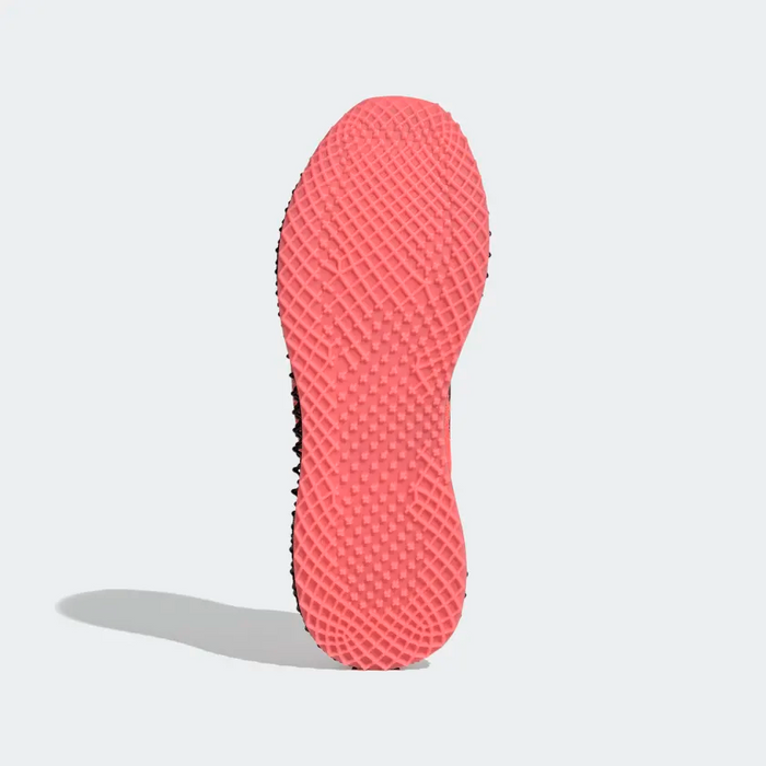 Adidas Unisex 4D Run 1.0 Shoes - Signal Pink / Core Black / Light Flash Orange