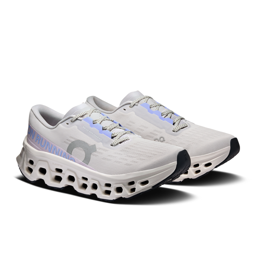 On Running Women's Cloudmonster 3 Wide Shoes - Frost / Ivory - Just For Sports