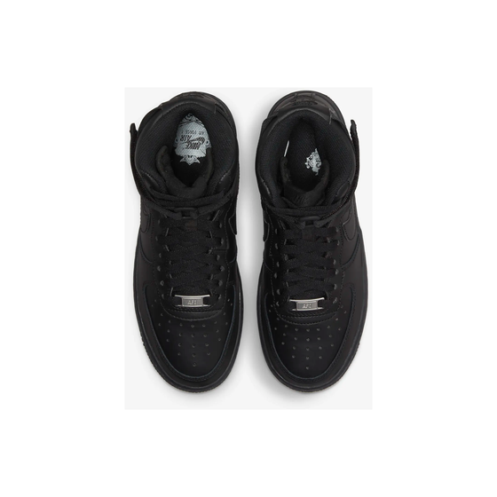 Nike Kid's Air Force 1 High LE Shoes - All Black