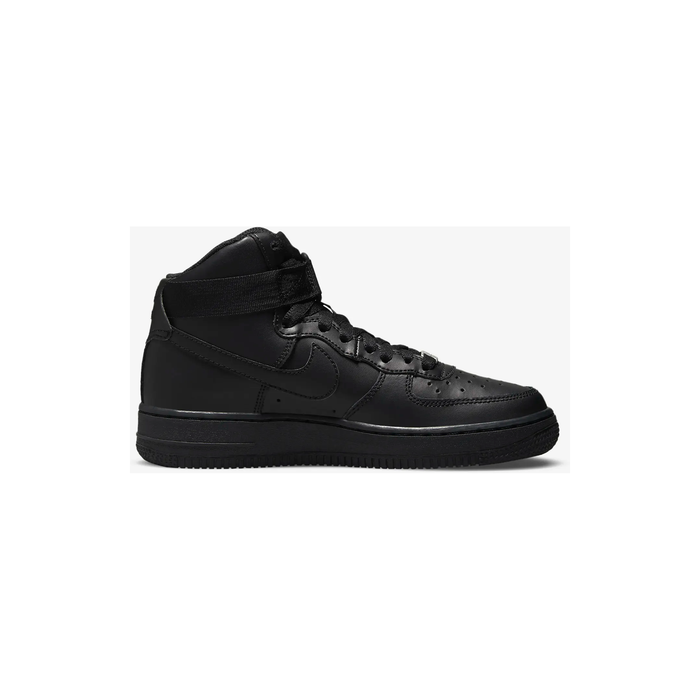 Nike Kid s Air Force 1 High LE Shoes All Black Just For Sports