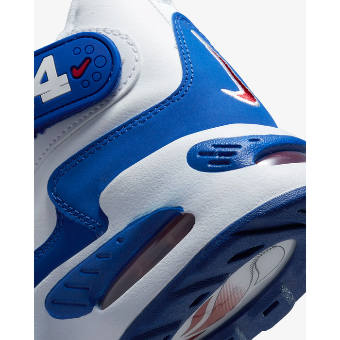 Nike Kid's Air Griffey Max 1 Shoes - White / Gym Red / Old Royal