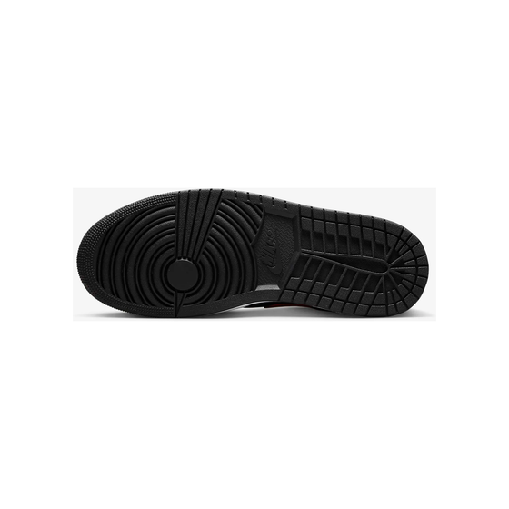 Nike Men's Air Jordan 1 Low Shoes - Black / White / Fire Red