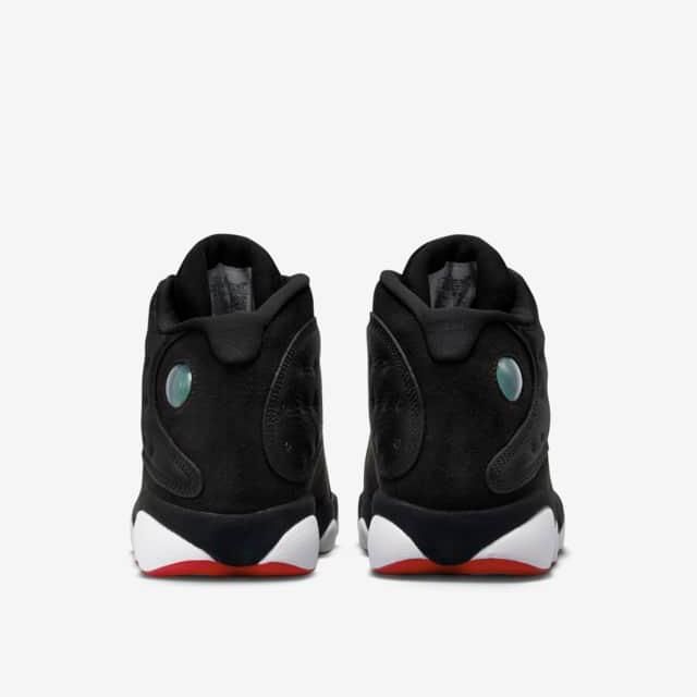 Nike Men's Air Jordan 13 Retro Playoffs Shoes - Black / Vasity Red / White / Yellow