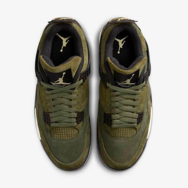 Nike Men's Air Jordan Retro SE Shoes Olive Green Vanilla