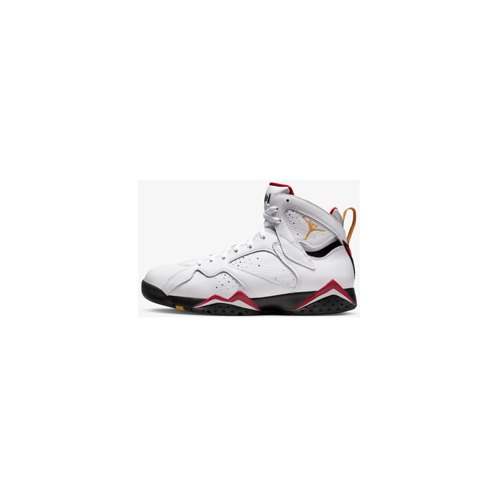 Nike Men's Air Jordan 7 Shoes - White / Black / Cardinal Red / Chutney
