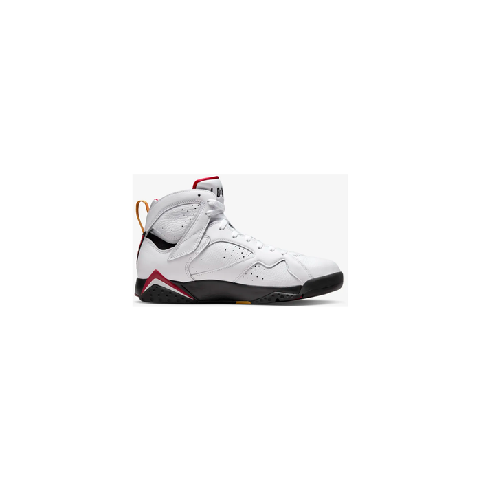 Nike Men's Air Jordan 7 Shoes - White / Black / Cardinal Red / Chutney