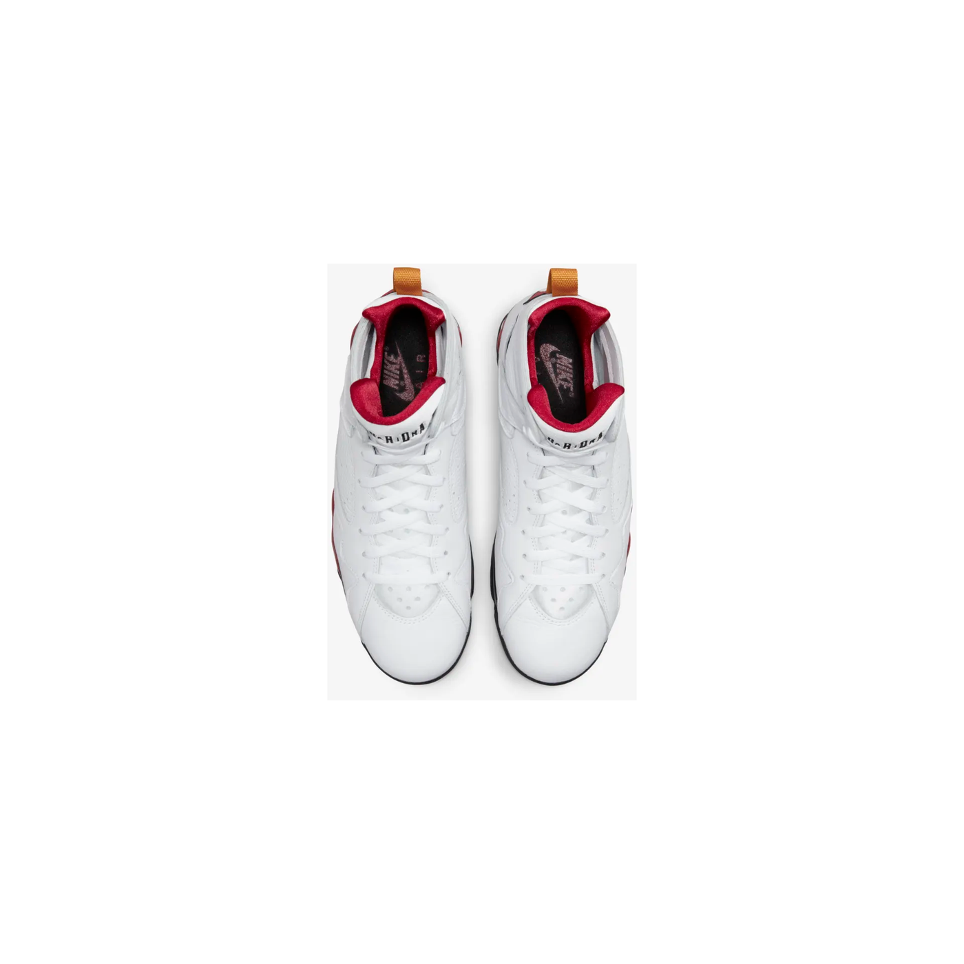 Nike Men's Air Jordan 7 Shoes - White / Black / Cardinal Red / Chutney â Just For Sports