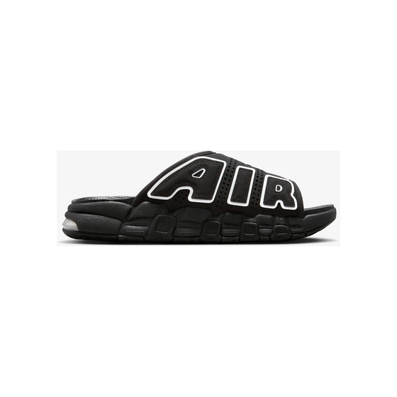 Nike Men's Air More Uptempo Slides - Black / Clear White