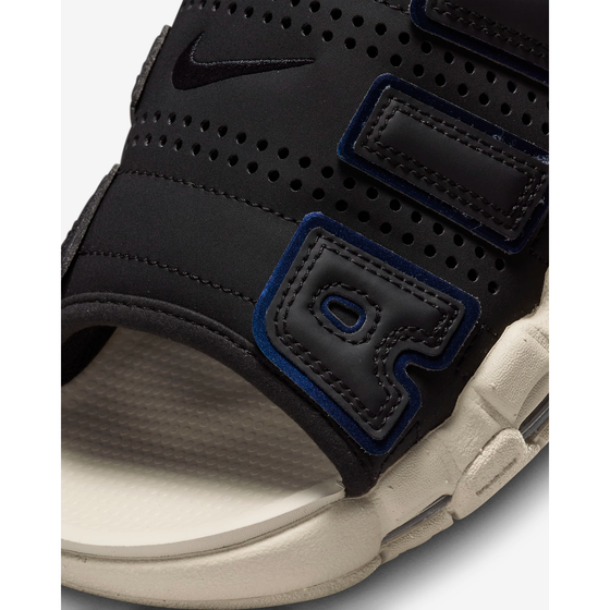 Nike Men's Air More Uptempo Slides - Black / Sanddrift / Clear / Multi-Color