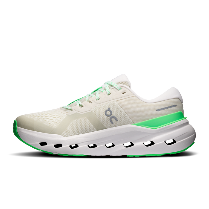 On Running Women's Cloudrunner 3 Shoes - Ghost / Verdite
