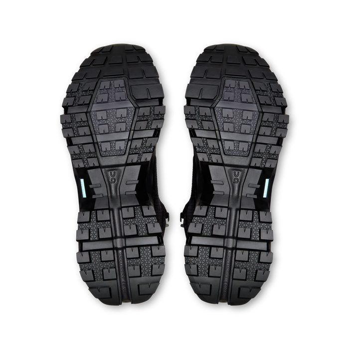 On Running Women's Cloudrock Mid Waterproof Shoes - Black / Black