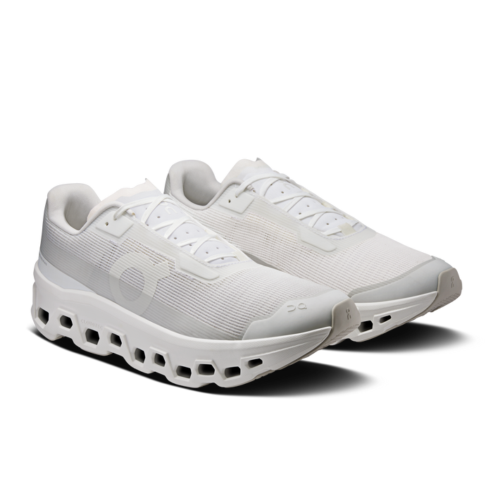 On Running Men's Cloudmonster Void Shoes - White / White - Just For Sports