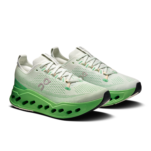 On Running Women's Cloudsurfer Max Shoes - Mineral / Honeydew - Just For Sports