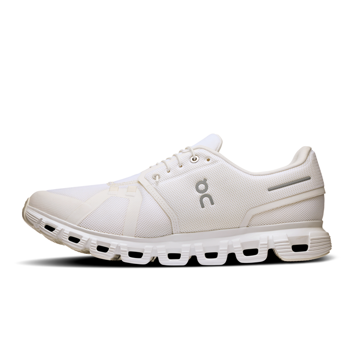 On Running Men's Cloud 6 Shoes - White / White - Just For Sports
