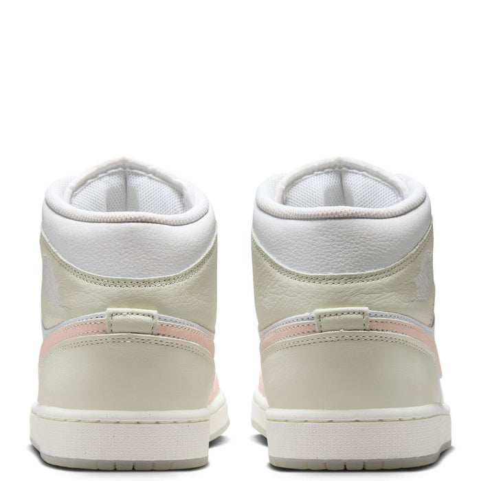 Nike Men's Jordan 1 Mid Se Shoes - White / Sea Glass / Glacier Blue / Guava Ice - Just For Sports