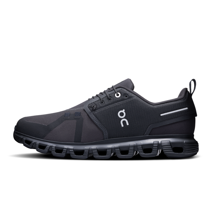 On Running Men's Cloud 6 Waterproof Shoes - Black / Black - Just For Sports