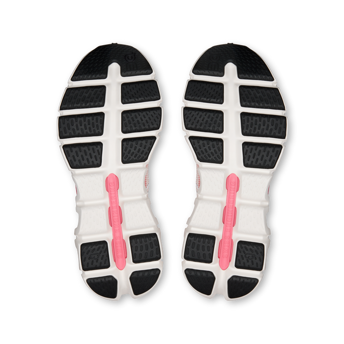 On Running Women's Cloud X Tempo Shoes - Ivory / Camellia