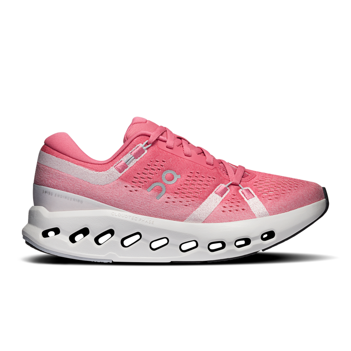 On Running Women's Cloudsurfer 2 Shoes - Camellia / Ivory