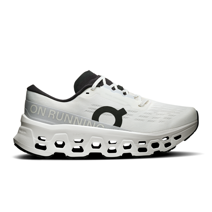 On Running Women's Cloudmonster 3 Shoes - White / White