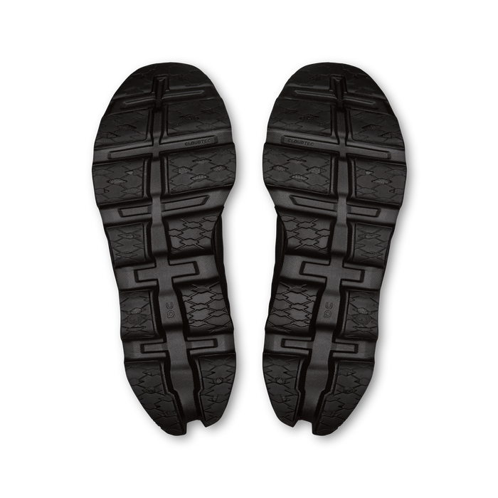 On Running Men's Cloudmonster 3 Wide Shoes - Black / Black