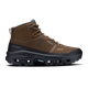 On Running Men's Cloudrock Mid Waterproof Shoes - Earth / Black