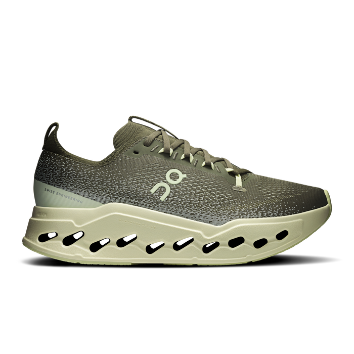 On Running Men's Cloudsurfer Max Wide Shoes - Olive / Seedling