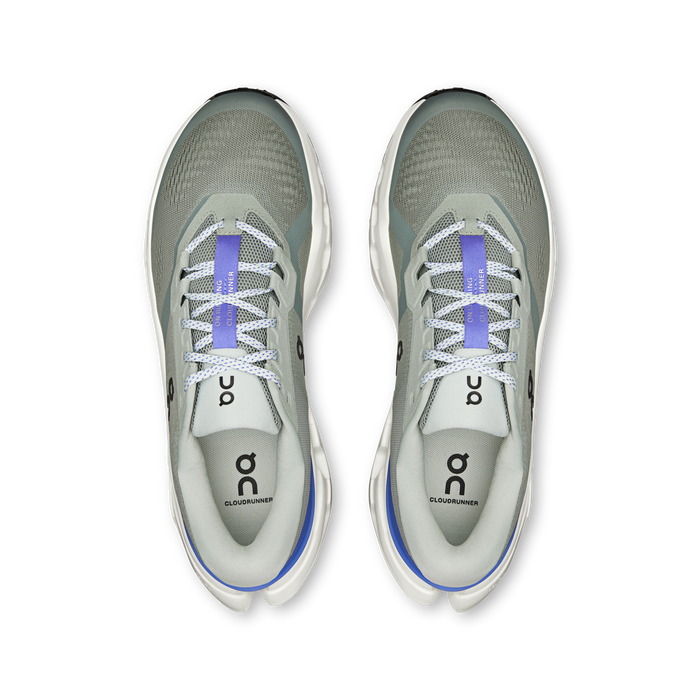 On Running Men's Cloudrunner 3 Shoes - Tin / Iceberg - Just For Sports